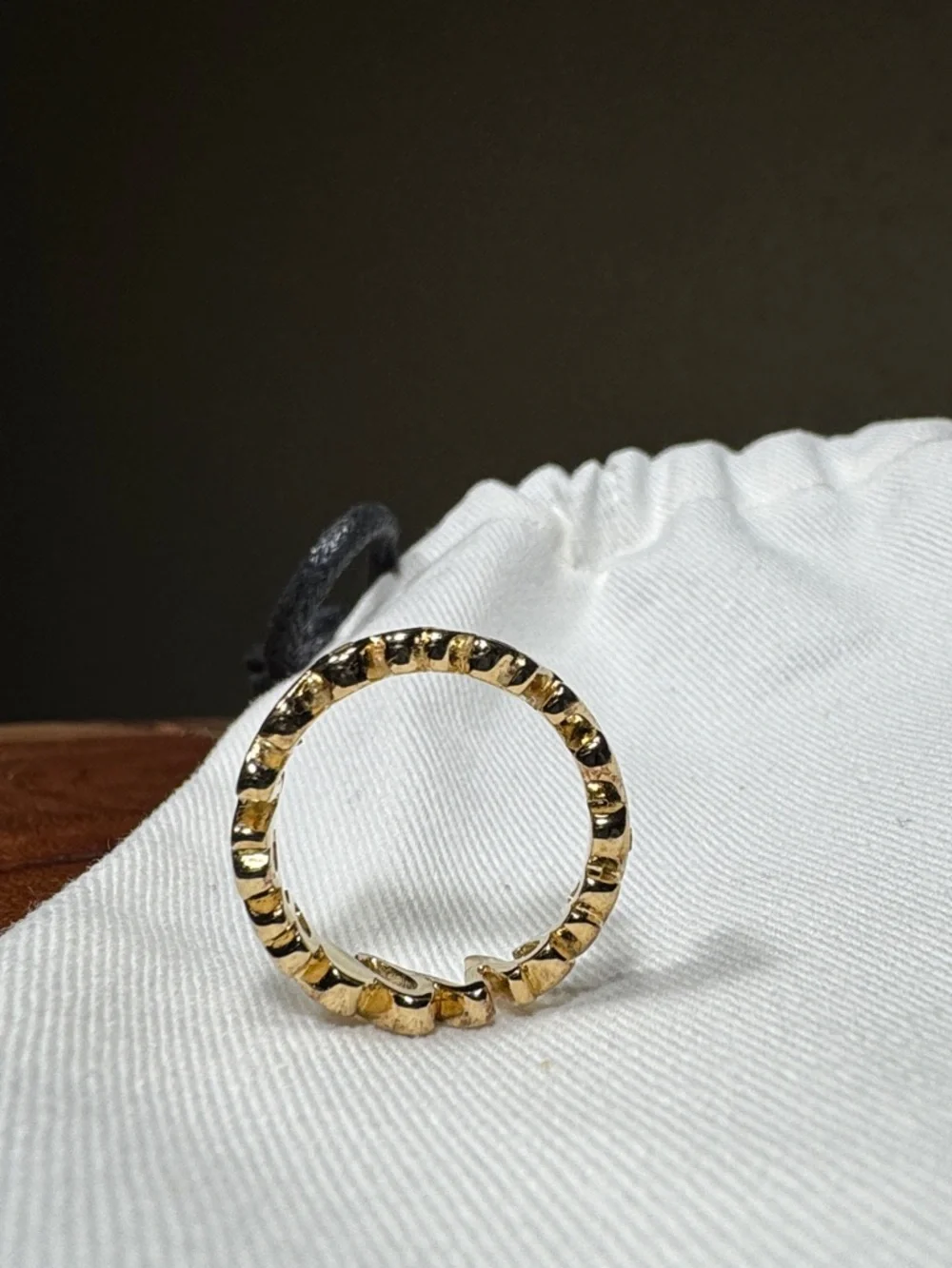 COACH SCRIPT RING - Picture 6 of 9